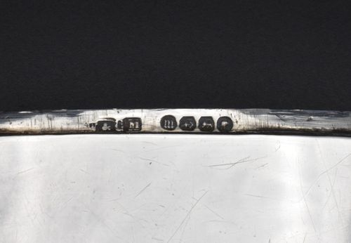 Antique Victorian Solid Silver Card Case 1886 — image 12