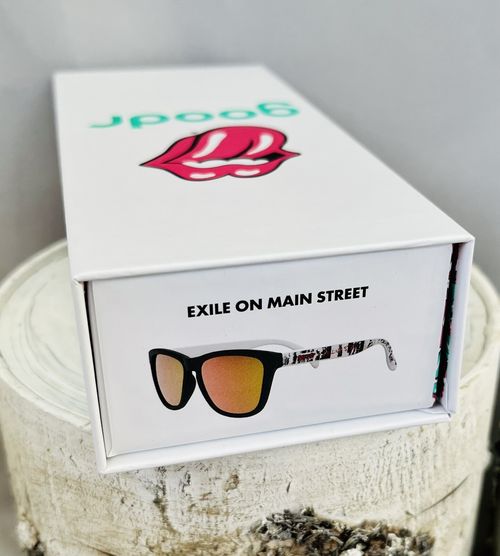 NIB Goodr EXILE ON MAIN STREET OG English Rolling Stones Running RARE Sunglasses — image 10