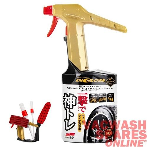 SOFT99 DIGLOSS WHEEL AND TYRE CLEANER  02098 -POWERFUL -REMOVES BRAKE DUST GRIME