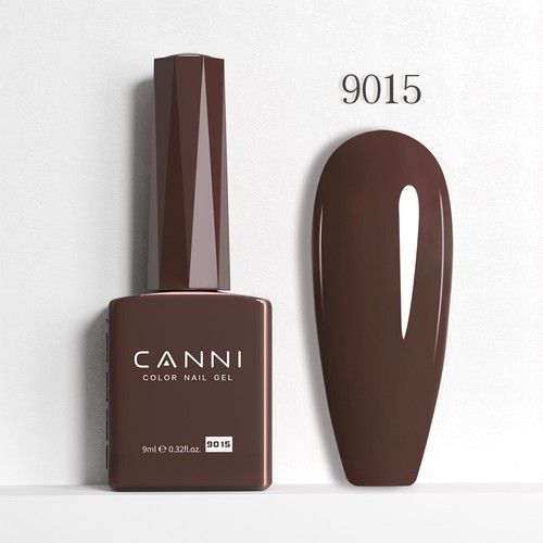 CANNI Hema Free Nail Gel Polish Soak Off UV LED Nail Varnish Top Base Coat 9ML