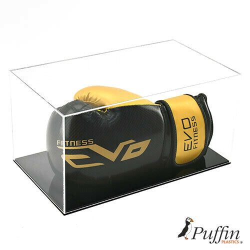 Boxing Glove Display Case - Single Landscape (Black Base) — image 1