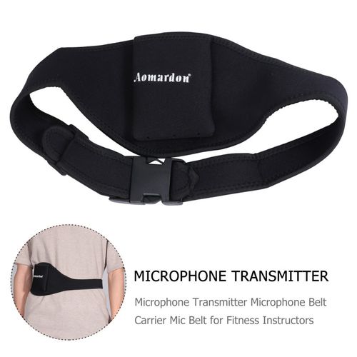 Durable Nylon Microphone Belt Carrier for Fitness Instructors Storage Use — image 2