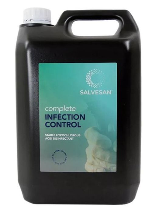 Salvesan HypoChlorous surface Disinfectant 5 L kills 99% of Bacteria (UK Made)