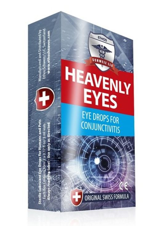 Conjunctivitis Eye Drops Red Pink Eye Infection Irritation Ethos Heavenly  10ml