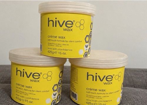 Hive Wax Crème Wax 425g x 3 Tubs – Professional Hair Removal Wax