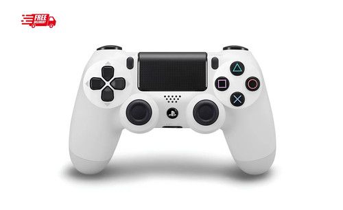 Sony PS4 Dual Shock 4 White Controller Video Game Accessories FREE SHIPPING