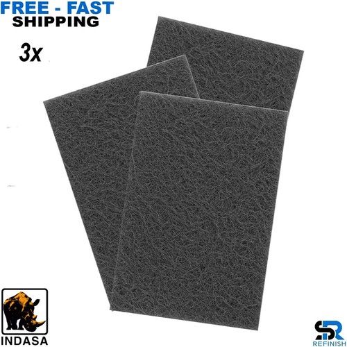 Indasa Grey Scotch-Brite Scratch Pads – Ultra Fine Surface Prep