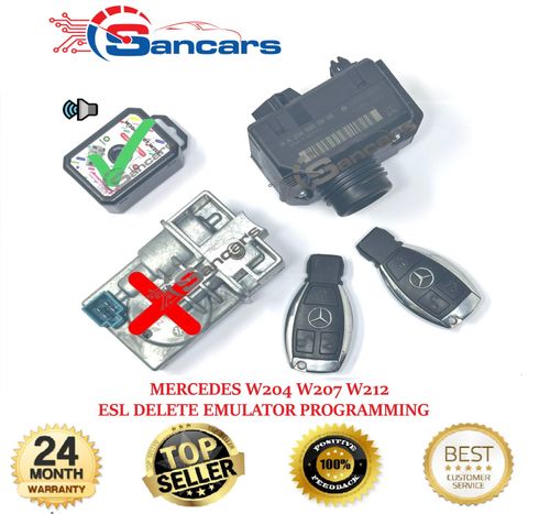 Mercedes Electronic Steering Lock ESL Programming Emulator - Fault A25464 W204 — image 1