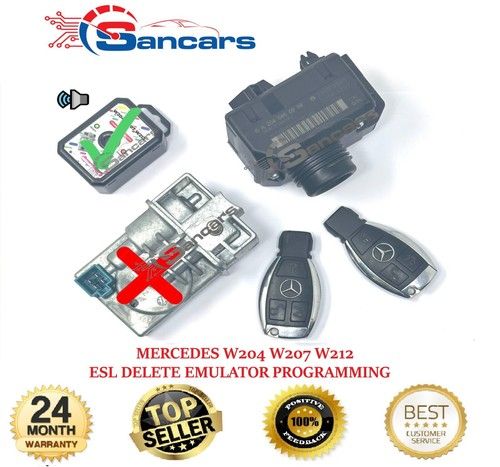 Mercedes Electronic Steering Lock ESL Programming Emulator - Fault A25464 W204