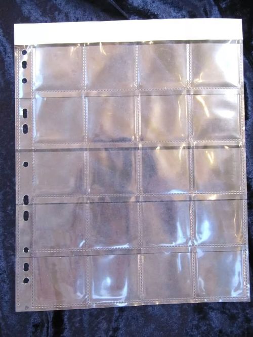 70 x A4 Clear Display Ring Binder Pockets Sleeves 35mm Slides — image 3