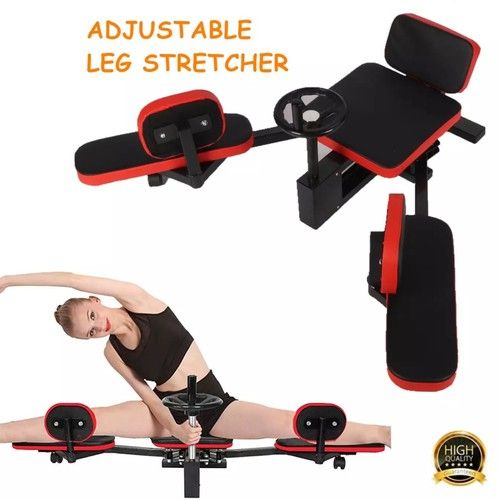 Heavy Duty Leg Stretcher Stretching Machine Split Training Equipment Home Gym UK