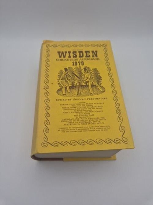Vintage Wisden Cricketers' Almanack 1970s Cricket Book