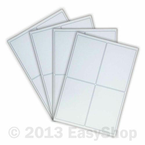 Address Labels White A4 Sheets Sticky Self Adhesive for Inkjet or Laser Printer — image 4
