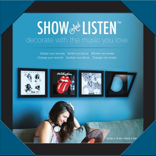 Vinyl FLIP Frame Wall Album Display Frame for LP 12" Record Cover Sleeve Black — image 10