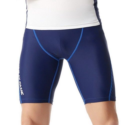 Men Short Sleeve Surf Tops Wetsuit Rash Guard Swim Shirt Short Pants Shorts Set