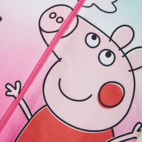 Girls Peppa Pig Pyjamas Fleece All In One Kids Peppa Pig Sleepsuit Sleepwear — image 4