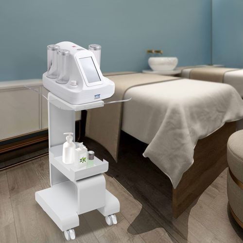 Hair Salon Beauty Trolley Beauty Trolley Work Trolley With Storage Basket — image 3