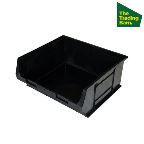 Black Plastic Parts Lin Bins Component Storage Boxes Picking Bin Workshop