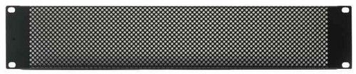 2U 19" Vented Mesh Blanking Panel/Plate Solid Steel for 19 inch Rack Data Cab
