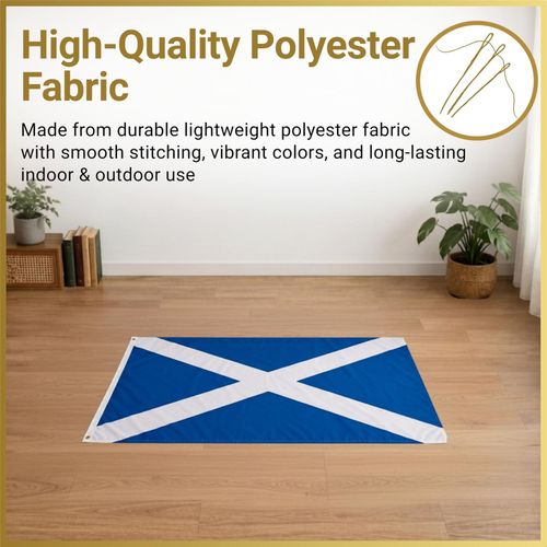 Scotland Flag Saltire Scottish 2X3Ft FIFA 2026 World Cup Football Fan Support — image 5