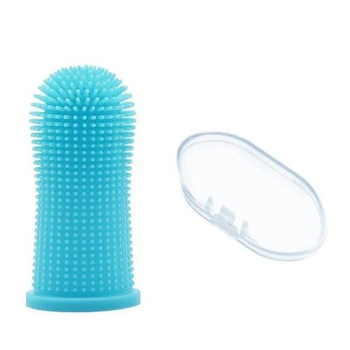 Dog Cat Finger Toothbrush Soft Silicone Pet Tooth Brush Teeth Cleaning Oral Care