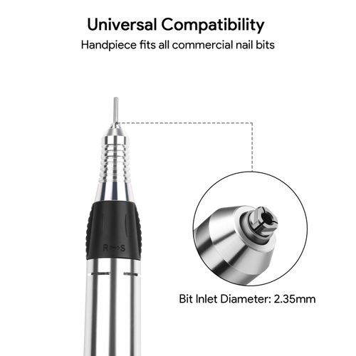 JSDA Pro Electric Nail Files Nail Drill Machine Manicure Set with Sanding BIts — image 5