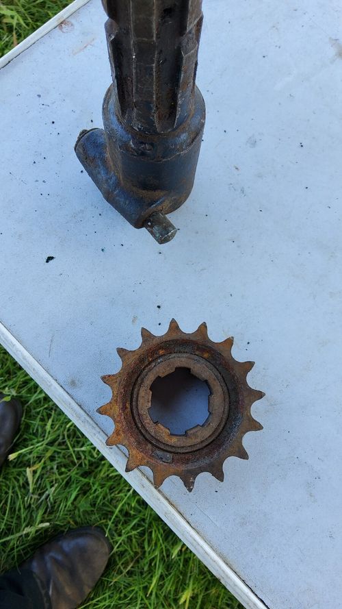 Pto Shaft Chain Drive Sprocket  540 Size. — image 2