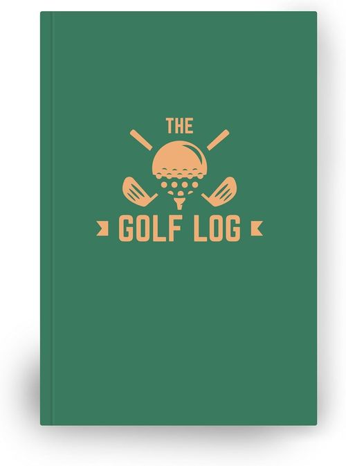 Golf Log Pocket Notebook - Progress Tracker, 50 Detailed Rounds Pocket, Green  — image 1