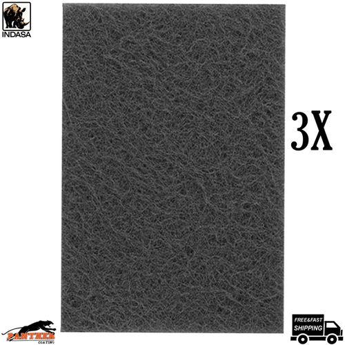 Indasa Ultra Fine Grey Surface Prep Pads – 10-Pack Scotch Type Abrasive + Gloves — image 1