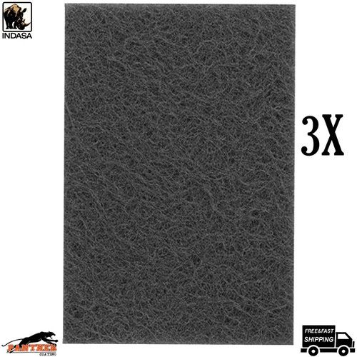 Indasa Ultra Fine Grey Surface Prep Pads – 10-Pack Scotch Type Abrasive + Gloves