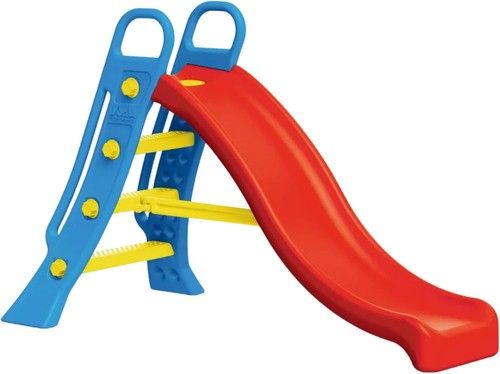 Dolu Big Water Slide – 2 in-1 Large Blue Ladder and Red Slope Freestanding Slide