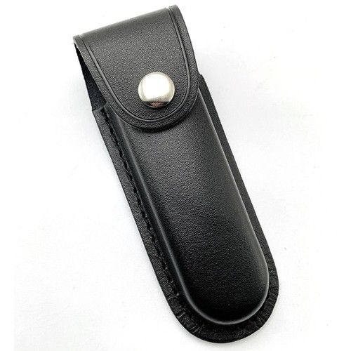 Leather Sheath Pocket Folding Flashlight Belt Loop Case Holder Multi Tool Case`