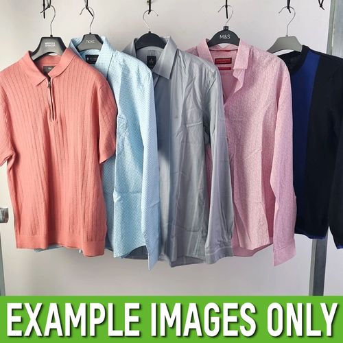 Wholesale Mixed Clothing Job Lot Box – Men Women Unisex Fashion Bulk Resale Used — image 17