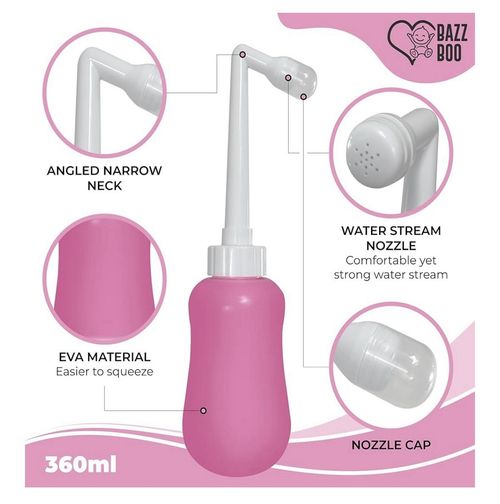 Peri Bottle 360ml Postpartum Recovery Wash with Travel Bag — image 2