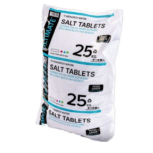 Monarch Ultimate Water Softener Salt Tablets 25kg Bag 1-10 Food Grade Salt — image 3