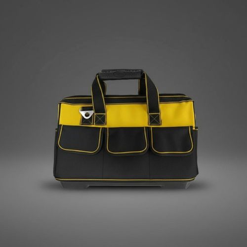 Heavy Duty Canvas Tool Bag Multiple Pockets for Home Repair Workshop Storage Use — image 3