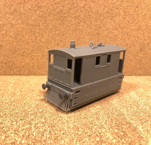 3D printed OO gauge J70 Tram Engine Locomotive Kit With Chassis