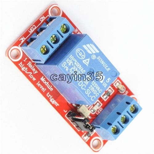 12V 1 Channel Relay Module With Optocoupler Isolation High and Low Level Trigger — image 3
