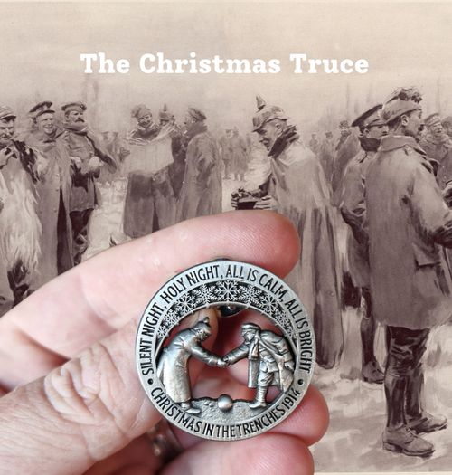 The Christmas Truce Enamel Badge — image 2