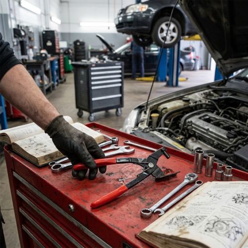 Exhaust Hanger Removal PVC-Coated Exhaust Hanger Removal Tool Heavy-Duty — image 8