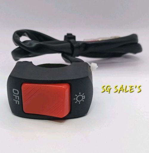 Motorcycle Motorbike Handlebar On Off Light's Switch Head Light's 7/8inch