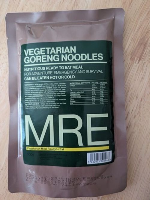BRITISH ARMY MOD RATION PACKS MEALS MRE EMERGENCY FOOD SUPPLIES READY TO EAT