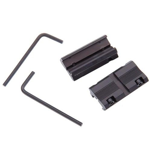 Tactical 11mm Dovetail to 20mm Weaver Picatinny Rail Adapter Mount 2PCS/Pack UK