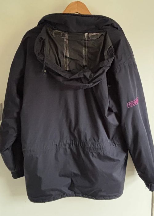 Trespass Womens Waterproof Coat Size L Navy Purple Fleece Lined Hooded Jacket — image 5