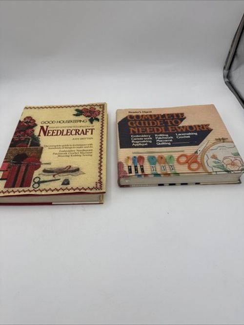Vintage Needlework Books From 80s X2 Bundle