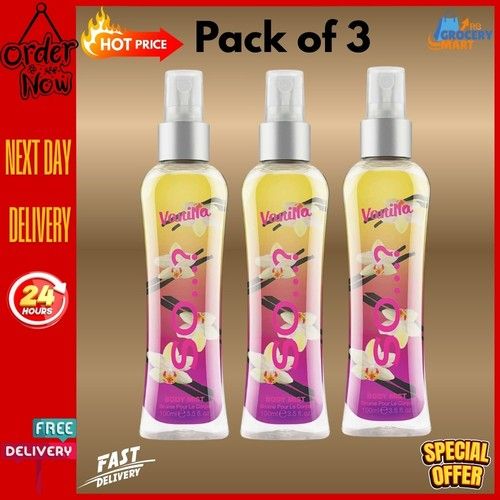 3X Body Mist By So…? Women Vanilla Body Mist Fragrance Spray, 100 ml