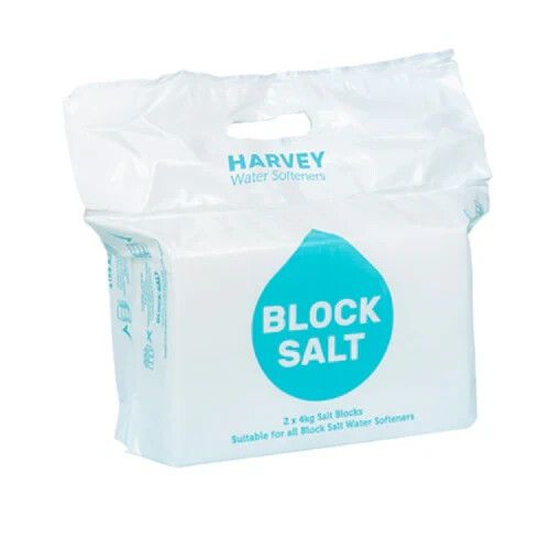 Harvey's Water Softener Block Salt Suitable for all Water Softeners UK 2 x 4kg — image 1