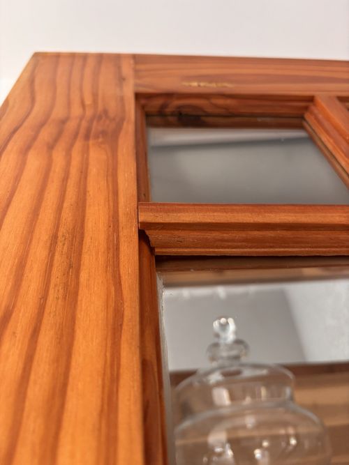 Solid Pine Glass Panel 1980S Internal Door Unpainted ￼ — image 11