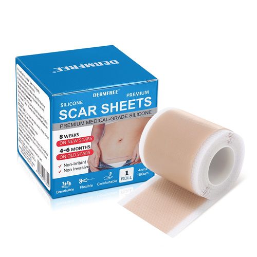 150cm Silicone Scar Tape Scar Sheets Tape Roll For Sensitive Skin Face Wrinkle — image 7