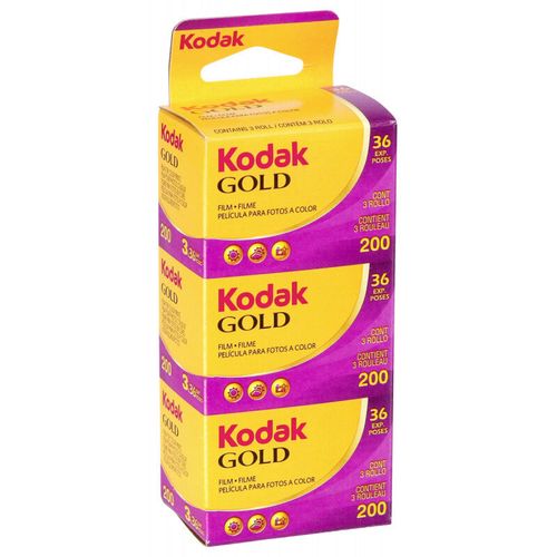 Kodak Gold 200 Film Pack 135 (36 Exp) - 3 Pack — image 1